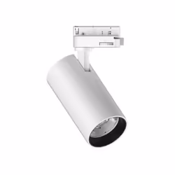 Collezione QUICK PROIETTORI LED PER AMPI SPAZI Proiettore cilindrico in alluminio estruso adatto per installazione su binario ...