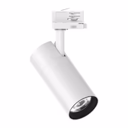 Collezione QUICK PROIETTORI LED PER AMPI SPAZI Proiettore cilindrico in alluminio estruso adatto per installazione su binario ...
