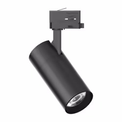 Collezione QUICK PROIETTORI LED PER AMPI SPAZI Proiettore cilindrico in alluminio estruso adatto per installazione su binario ...