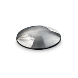 Calpestabile Moderno Rocket Alluminio Cromo 1 Luce 2W 3000K Luce Calda