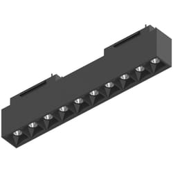 Ideal Lux - Sistema Binario Arca Accent Alluminio Nero Led 15W 3000K Luce Calda