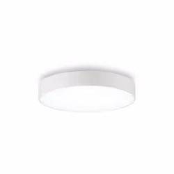Collezione HALO CERCHI DI LED Plafoniera a Led con base e corpo luce in alluminio verniciato a polveri. Diffusore in material ...