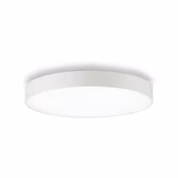 Collezione HALO LED PER I TUOI INTERNI Plafoniera a Ledcon base e corpo luce in alluminio verniciato a polveri. Diffusore in  ...
