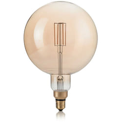 Ideal Lux - Lampadina Led Globo Grande D19,5 Xl E27 4 Watt 2200 k 320 Lm Dimm Vintage Ambra