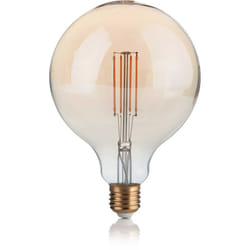10 Lampadine Led Globo Grande D125 E27 4 Watt 2200 k Dimm 300 Lm Vintage Ambra