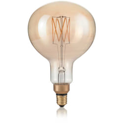 Lampadina Led Xl Globo Small D95 E27 4 Watt 2200 K 320 Lm Dimm Vintage Ambra