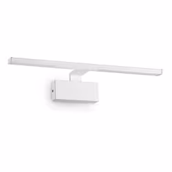 Collezione ALMA LINEE DI CLASSE Applique moderna con corpo luce in metallo rifinito con vernice a polveri bianco.. Diffusore ...