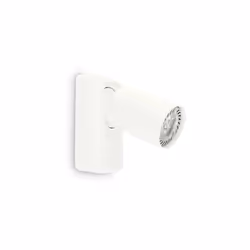 Collezione RUDY PER UN'ILLUMINAZIONE AD ALTA DEFINIZIONE Applique con diffusore 6,5 cm in alluminio pressofuso verniciato a p ...