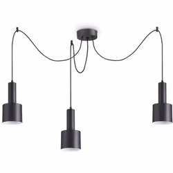 Collezione HOLLY SOSPENSIONI MINIMAL COME COMPLEMENTO D'ARREDO Sospensione largh.60 cm 3xE27 max 60 W luce calda 3000 K luce  ...