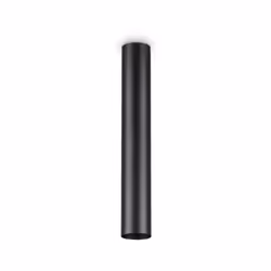 Collezione LOOK TUBI LUMINOSI PER UNA LUCE DIRETTA Plafoniera con base di fissaggio in alluminio tornito h.40 cm luce LED GU1 ...