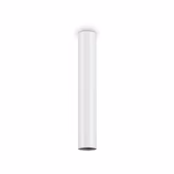 Collezione LOOK TUBI LUMINOSI PER UNA LUCE DIRETTA Plafoniera con base di fissaggio in alluminio tornito h.40 cm luce LED GU1 ...