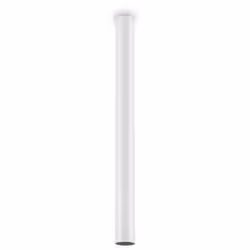Collezione LOOK TUBI LUMINOSI PER UNA LUCE DIRETTA Plafoniera con base di fissaggio in alluminio tornito h.75 cm luce LED GU1 ...