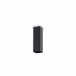 Collezione SKY TUBI SOSPESI SUL SOFFITTO PER AMBIENTI ESTREMAMENTE MODERNO Plafoniera a tubo quadrato h.20 cm 6x6 cm. Corpo l ...