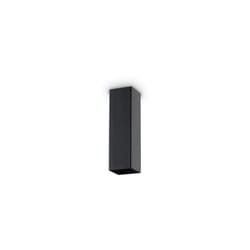 Ideal Lux - Plafoniera Moderna Sky Metallo Nero Led 7W 3000K Luce Calda H20Cm
