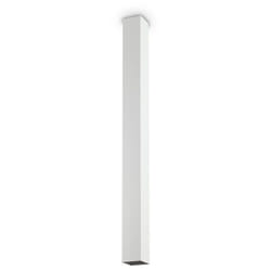 Ideal Lux - Plafoniera Moderna Sky Metallo Bianco 1 Luce Gu10 7W 3000K Luce Calda H75Cm