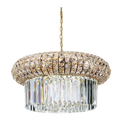 Lampadario Classico Nabucco Metallo Oro 12 Luci E14