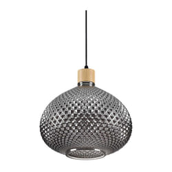 Ideal Lux - Sospensione Contemporanea Bergen-3 Vetro Fumè 1 Luce E27