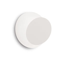 Ideal Lux - Applique Contemporanea Tick Metallo Bianco 1 Luce 7,5W 3000K Luce Calda