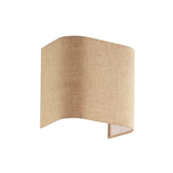 Paralume In Pvc Moderno Gea Tessuto Canvas Beige