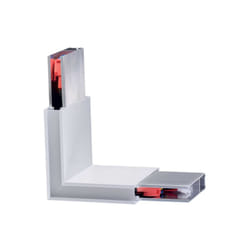 Ideal Lux - Lampada Angolare Corner Linus Alluminio Bianco Led 4W 3000K Luce Calda