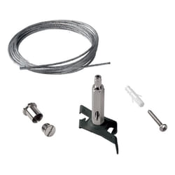 Kit Sospensione Senza Rosone Link Metallo Nero 3M