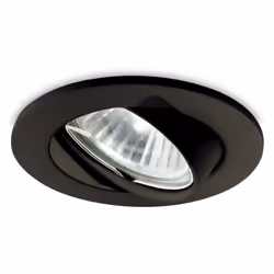 Collezione SWING FARETTO CIRCOLARE ORIENTABILE Faretto ad incasso circolare d.8,2 cm attacco GU10 max 50 W, orientabile. Ghie ...
