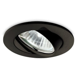 Ideal Lux - Faretto Incasso Swing Metallo Nero 1 Luce Gu10