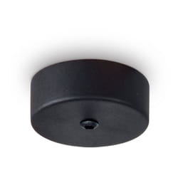 Rosone Magnetico All In Metallo Nero 1 Luce