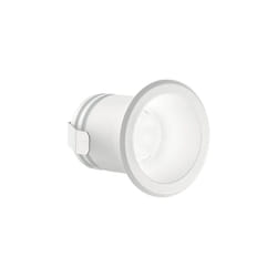 Faretto Incasso Virus Alluminio Bianco Led 3W 3000K Luce Calda