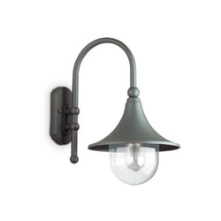 Ideal Lux - Applique Arco Rustica-Country Cima Alluminio Antracite 1 Luce E27