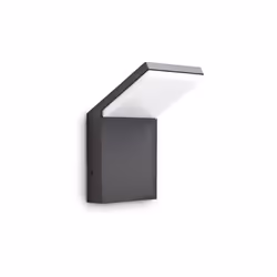 Collezione STYLE LINEE DEFINITE PER I VOSTRI ESTERNI Applique per esterno con corpo luce 10 cm in alluminio verniciato a polv ...