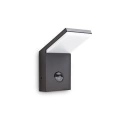 Ideal Lux - Applique Moderna Style Alluminio Antracite Led 9,5W 3000K Luce Calda