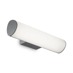 Applique Moderna Etere Alluminio-Plastiche Antracite Led 10W 3000K Luce Calda