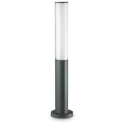 Piantana Moderna Etere Alluminio-Plastiche Antracite Led 10W 3000K Luce Calda