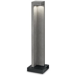Ideal Lux - Piantana Moderna Titano Materie Plastiche Grigio Granito Led 9W 3000K H74Cm
