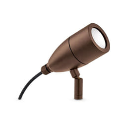 Ideal Lux - Piantana Da Esterno Moderno Inside Alluminio Coffee 1 Luce G9 3W 3000K
