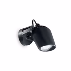 LAMPADA DA PARETE 1 LUCE NERO MINITOMMY AP NERO 3000K