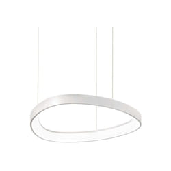 Ideal Lux - Sospensione Moderna Gemini Metallo Bianco Led 38W 3000K Luce Calda