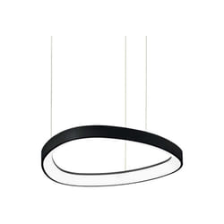 Ideal Lux - Sospensione Moderna Gemini Metallo Nero Led 38W 3000K Luce Calda