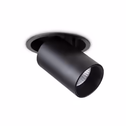 Collezione NOVA FARETTI LINEARI ORIENTABILI Faretto tubolare h.11 cm diam. 10 cm con base e montatura in alluminio con finitu ...