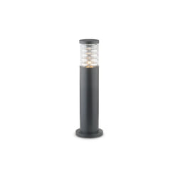 Ideal Lux - Piantana-Palo Da Esterno Moderna Tronco Alluminio Antracite 1 Luce E27 H40Cm