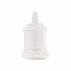 Collezione PORTALAMPADA ACCESSORI IDEAL LUX Portalampada E27 ghiera bianco..