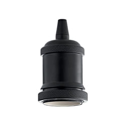 Portalampada Metallo Nero 1 Luce E27