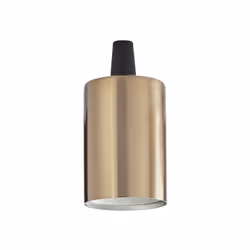 Collezione PORTALAMPADA ACCESSORI IDEAL LUX Portalampada E27 liscio ottone..