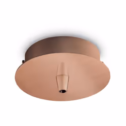 Collezione ROSONE ACCESSORI IDEAL LUX Rosone 10 cm rame.