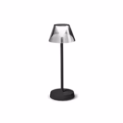 Ideal Lux Lolita tl, Nero, Metallo, Plastica, IP54, II, 1 lampadina(e), 7 W