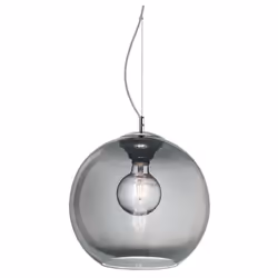 Collezione NEMO LA SFERA PERFETTA PER ILLUMINARE CON SOBRIETA' Sospensione sferica diam. 20 cm 1 luce E27. Diffusore in vetro ...