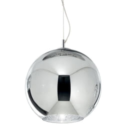 Sospensione Moderna Nemo Metallo Cromo 1 Luce E27 D40Cm