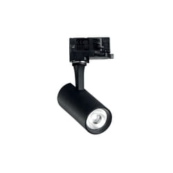 Ideal Lux - Proiettore Fox On-Off Alluminio-Materie Plastiche Nero Led 8W 3000K Cri80