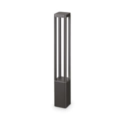 Ideal Lux - Piantana Moderna Tifone Alluminio Antracite Led 8,5W 3000K Luce Calda H65Cm